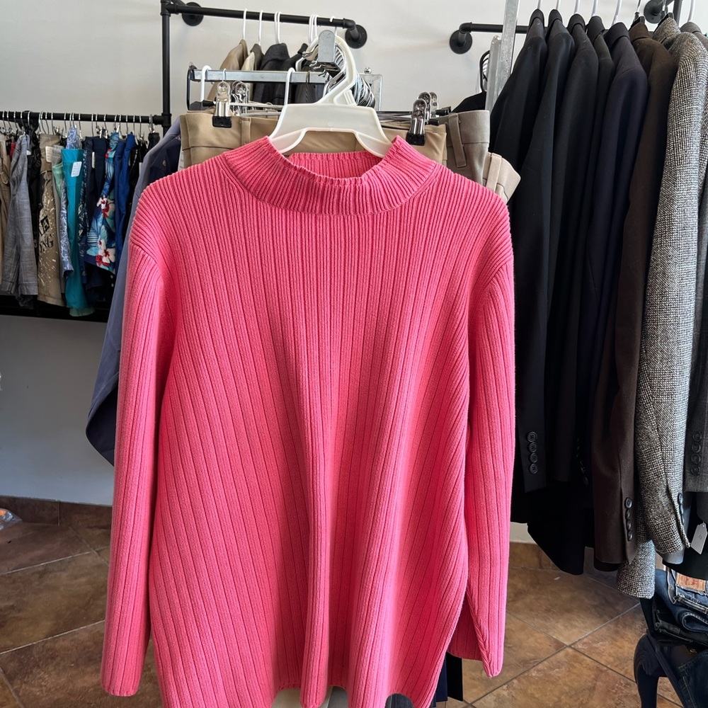 Tommy Hilfiger Women's Pink Sweater